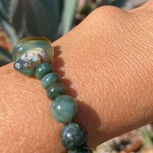 Moss agate Bracelet